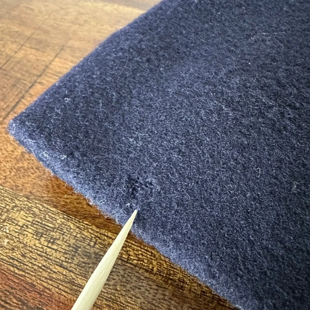 Rothschild Coat Set Girls 3T Navy Blue Vintage Wool Velvet Cape Hat Embroidery - Picture 9 of 15